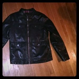 Mans leather jacket